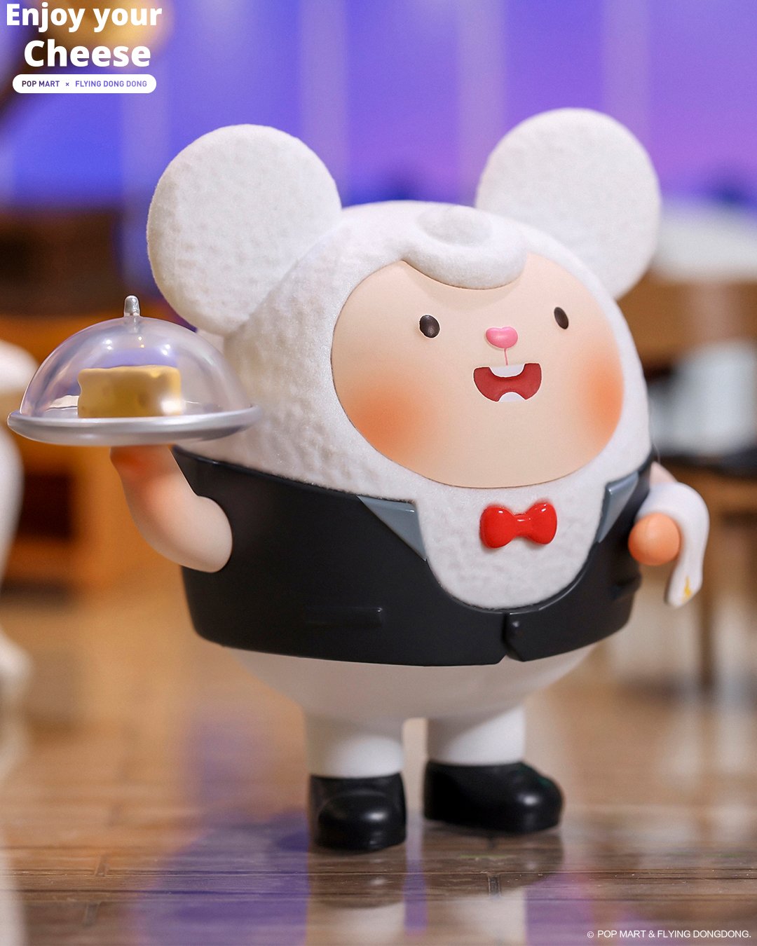 POP MART Flying Dongdong Enjoy your Cheese Figure