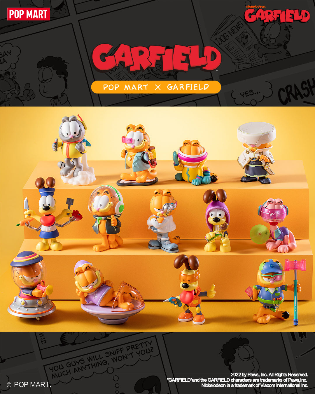 POP MART Garfield Future Fantasy Series